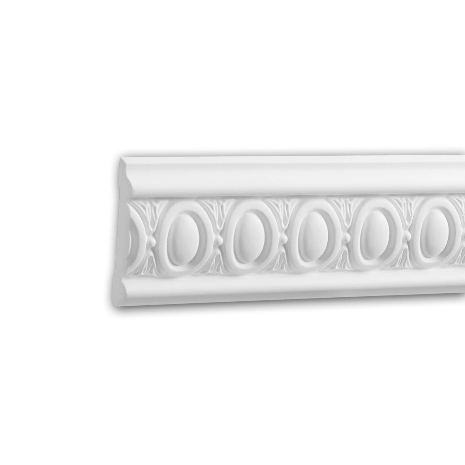 Cimaise Profhome 151335 en mousse de polyuréthane rigide 200x1,6x7,5 cm