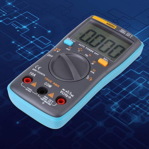 Unubifk Range 6000 Counts Measures Voltage Current Resistance Voltmeter Multimeter Ohmmeter Digital Auto Manual Ac With Lcd Backlight/1699 thumb #7