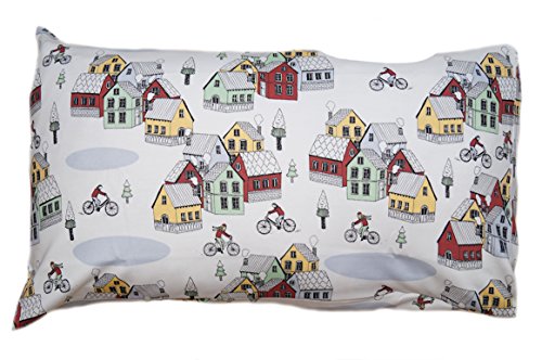 2 Federe Cuscino Bambino 40x60 Cm - Cotone Morbido Con Chiusura A Busta - Design Carino Per Ragazze - Foto 12