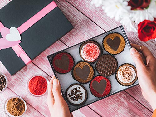 image for Free 2b Valentine’s Day Dark Chocolate Sunflower Butter Cups, Gluten