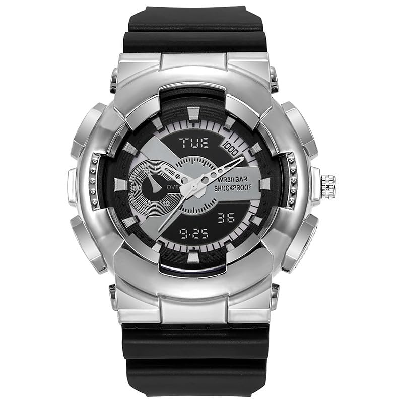 BIFANXI® Gold Sports Electronic Watch, Waterproof Quartz Watch with World Time, Pointer Display, and Decorative Features – Ideal for General Use-image-39