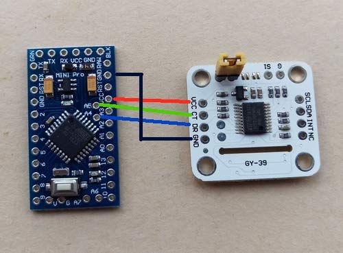 Hiletgo Gy-39 Light Intensity Temperature Humidity Atmospheric Pressure Sensor 4 In One Integrated Sensor Module With Chip Ltr308Als+Spl06+Shtc3 #TOP4