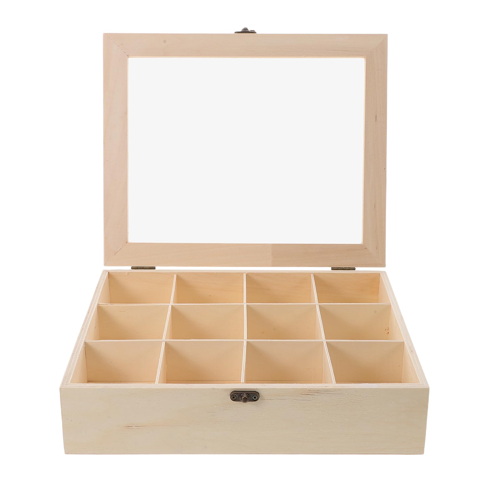 Rangement protégé pour boules de séchage en bois afin d'éviter la poussière