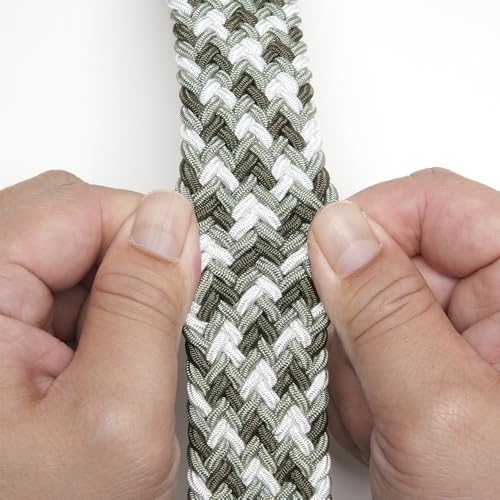 Image of Fabio Valenti Canvas Elastic Fabric Woven Stretch Braided Belts for Men Women Junior with Multicolored /Full Sizes