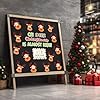 Amazon.com: JarThenaAMCS 48Pcs Reindeer Christmas Countdown Bulletin ...