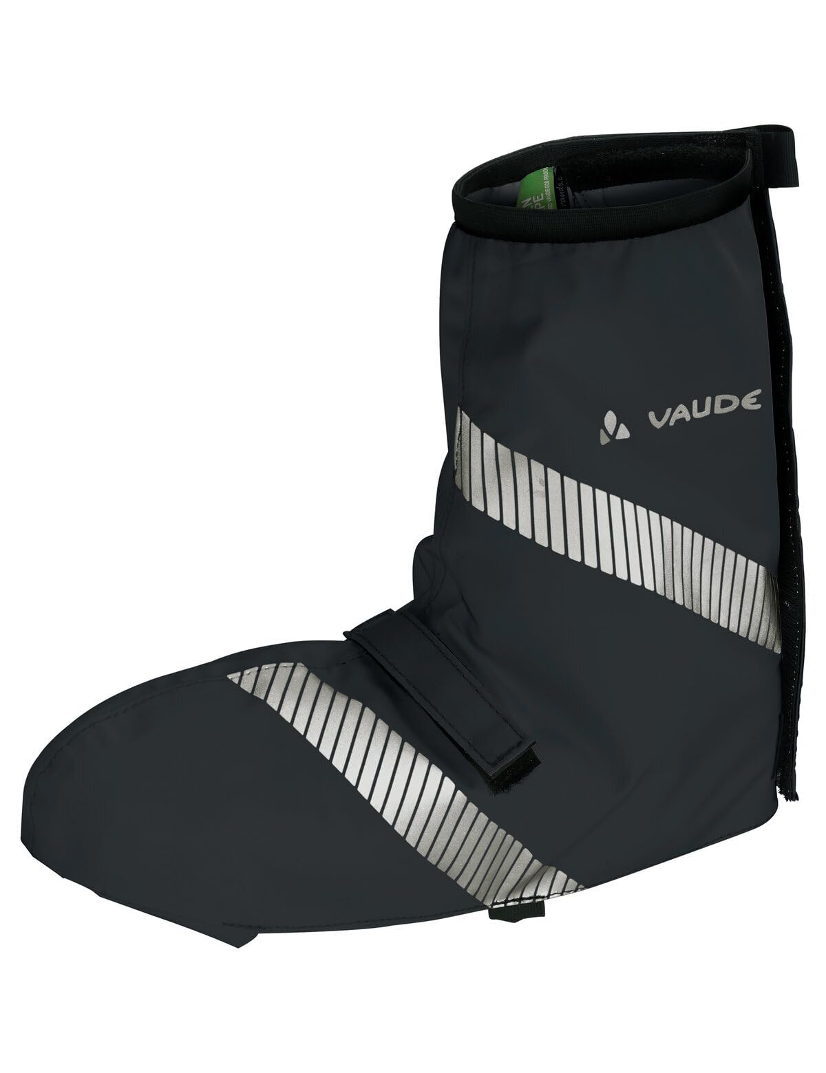 VAUDE Luminum Bike Gaiter, Gamasche mit reflektierenden Elementen für den Radsport, Black, 47-49