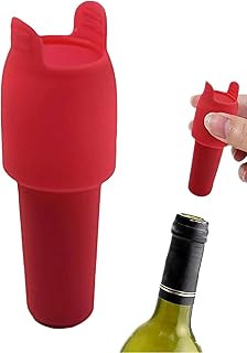 ワインストッパー | 気密 耐熱 再利用可能 保存用品 | ワイン プラグ - バー キッチン シャンパン クリスマス ストッキング 詰め物 女性 男性 ビール ソーダ 用