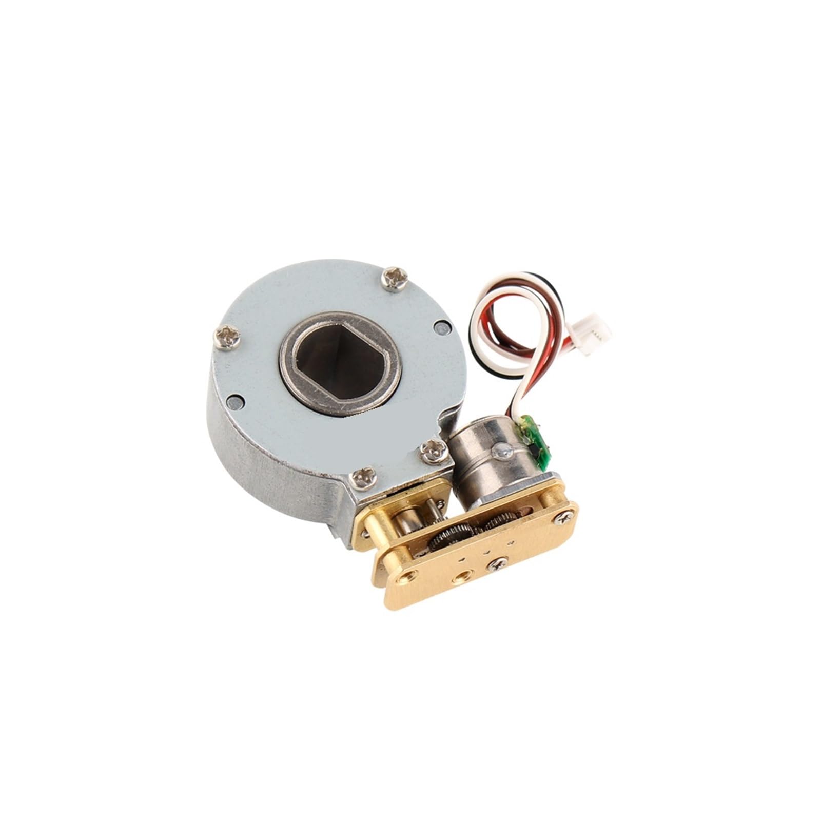 Moteur pas à pas DC 5V 29mm CHS-GM29-1024BY avec réducteur à deux étages ratio 350