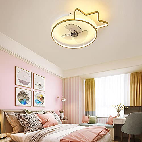 Ventilateur de plafond LED moderne avec télécommande et vitesse réglable - 4