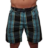 Diesel Men's Kroobeach Plaid Hybrid Swim Short