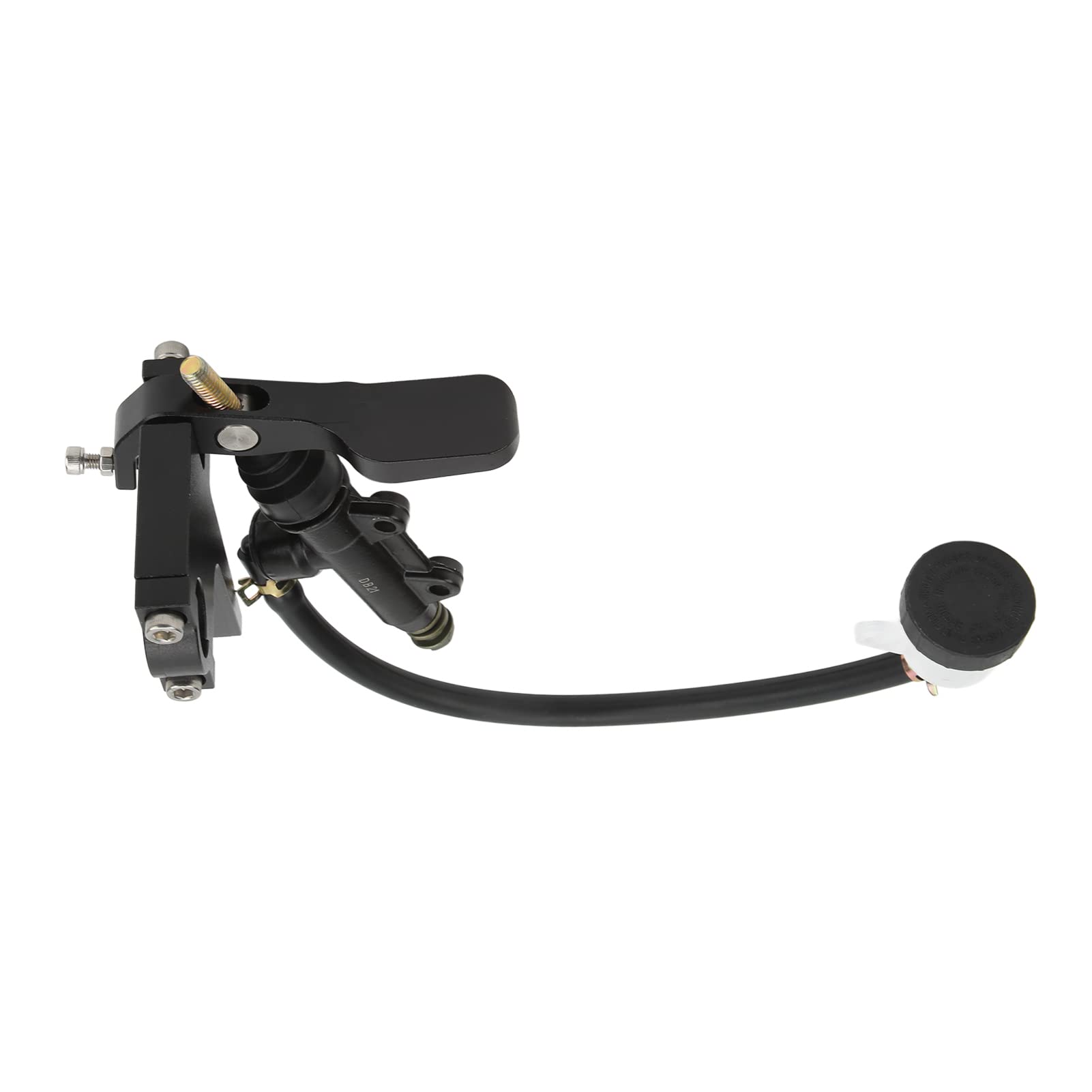 KKPLZZ Motorrad Daumenbremszylinder 7/8 Zoll Aluminium