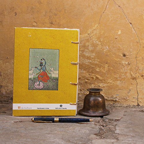Carnet de notes A5 fait main en papier deckle edge - 4