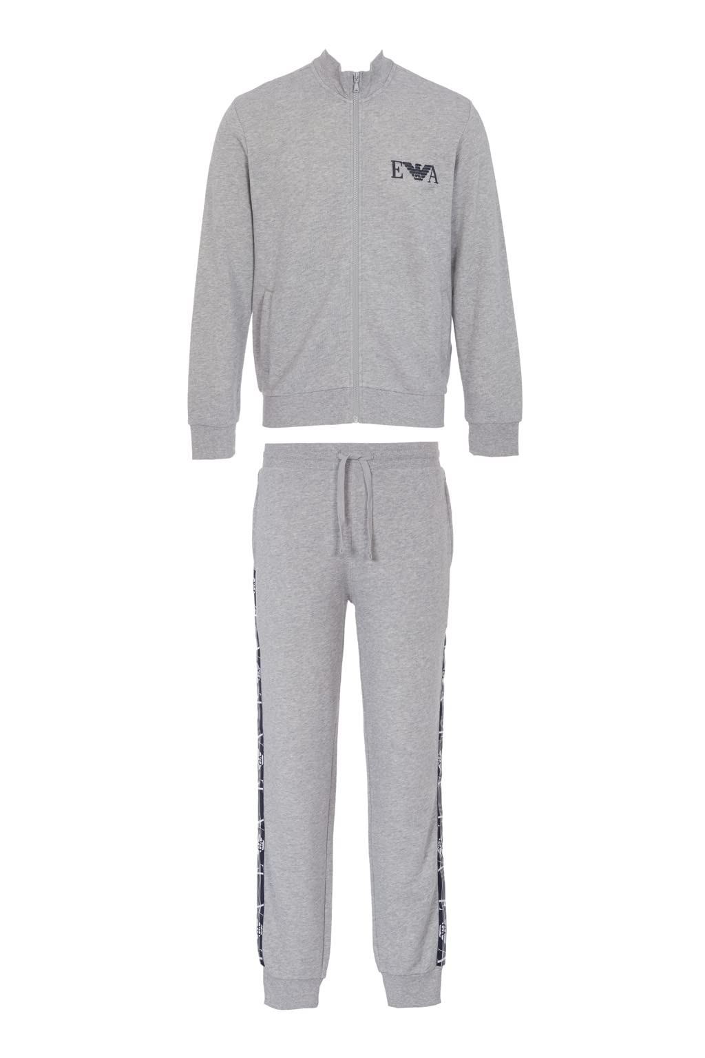 Emporio Armani Men's Iconic Terry Sweater And Trouser Set Sweter+Spodnie Męskie