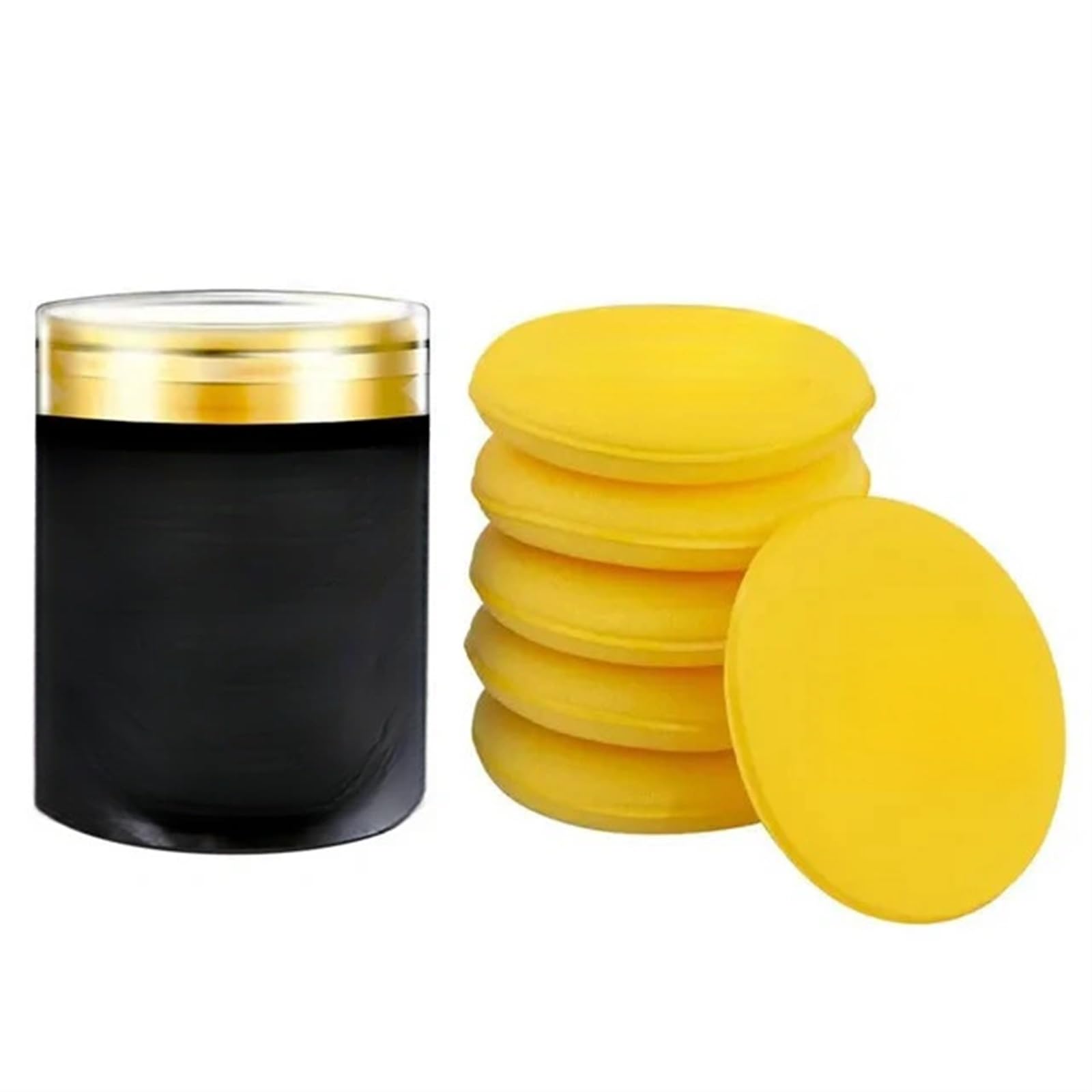 ZagYing 6pcs/Lot Buffer Car Polishing Pad Set Washing Tools Car Wax Applicator Pad Sponge for Apply and Dislodge Wax Buffing Pad