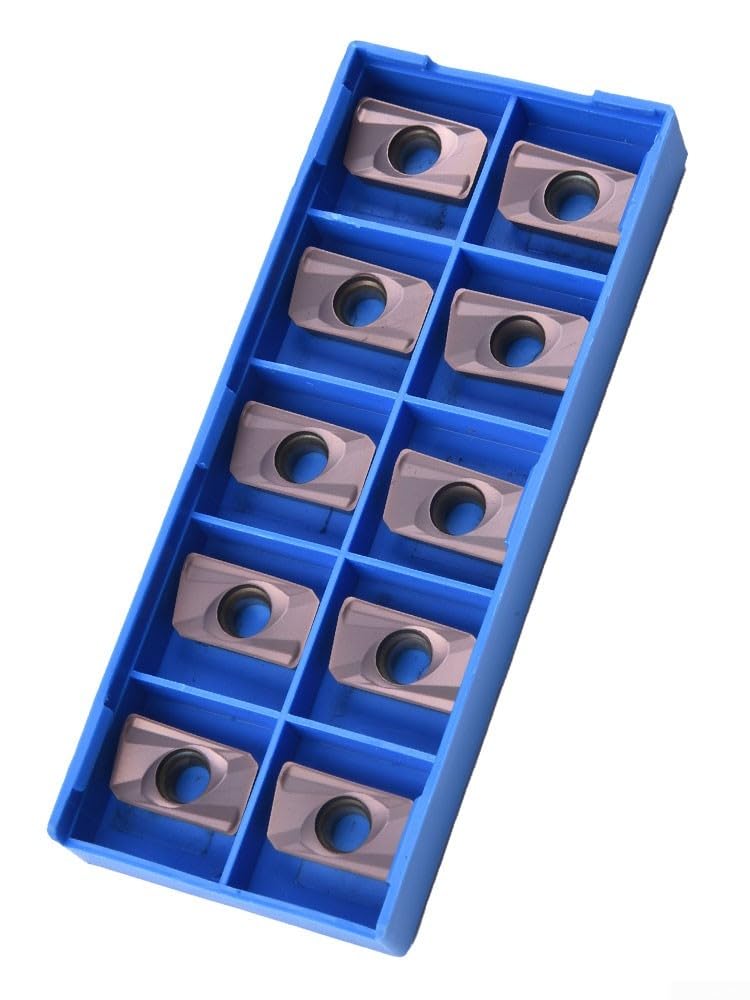 per APMT1604 APMT1135 Inserti di fresatura indicizzabili in carburo PDER M2 H2 VP15TF per utensili di lavorazione CNC Lavorazione del ghisa Confezione da 10 (APMT1604PDER-M2)