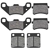 Road Passion Front & Rear Brake Pads kit Replacement for Tomberlin Crossfire 150R Dune Buggy Go Kart/Trailmaster XRS XRX Blazer 150 150cc(3 pairs)