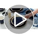 Stone-Lain-Porcelain-16-Piece-Dinnerware-Set-Service-for-4-Blue-and-Golden-Rim-Dark-Blue