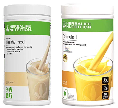 Herbalife Combo Formula 1 Shake 500g Weight Loss - Mango + Formula1 - French Vanilla (B01LF64TY0) Amazon Price History, Amazon Price Tracker