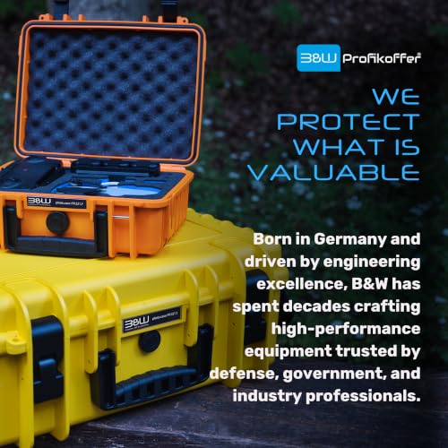 Image of B&W International Jumbo 6700 Outdoor Tool Case with Pocket Tool Boards, Black