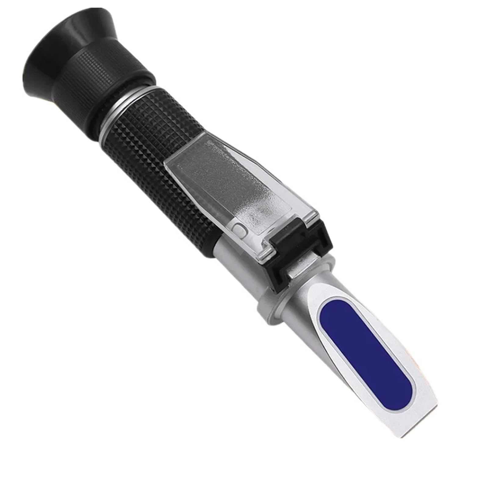 Kogedss One Color Refractometer, Refractometer Sugar Concentration Meter Densimeter 28-62% Handheld Saccharimeter Atc Tester Fruits Grapes