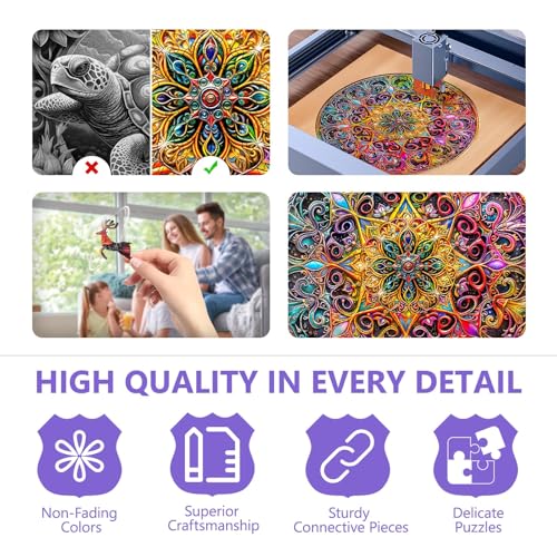 Pijesaksa LZL2404P770MLMDS Wooden Puzzles For Adults thumb #2