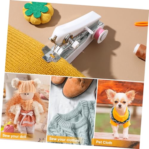 NUOBESTY handnaaimachine draagbare naaimachine makkelijke naaimachine draagbare handmatige naaimachine mini-naaimachine kleine naaimachine professioneel naaigereedschap Zak - Image 5