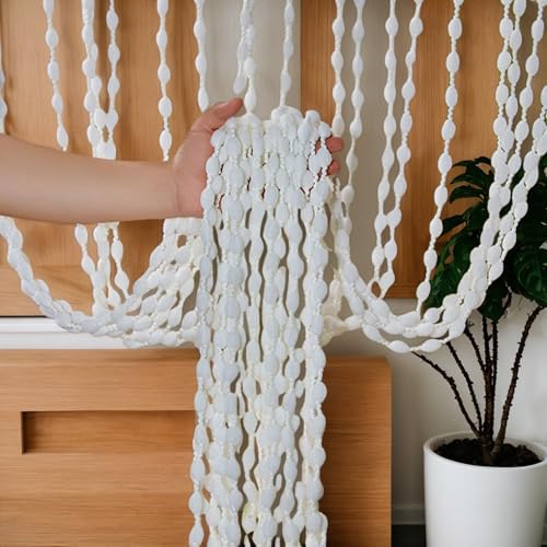 Rideau de perles polyester pour séparer une pièce sans assombrir