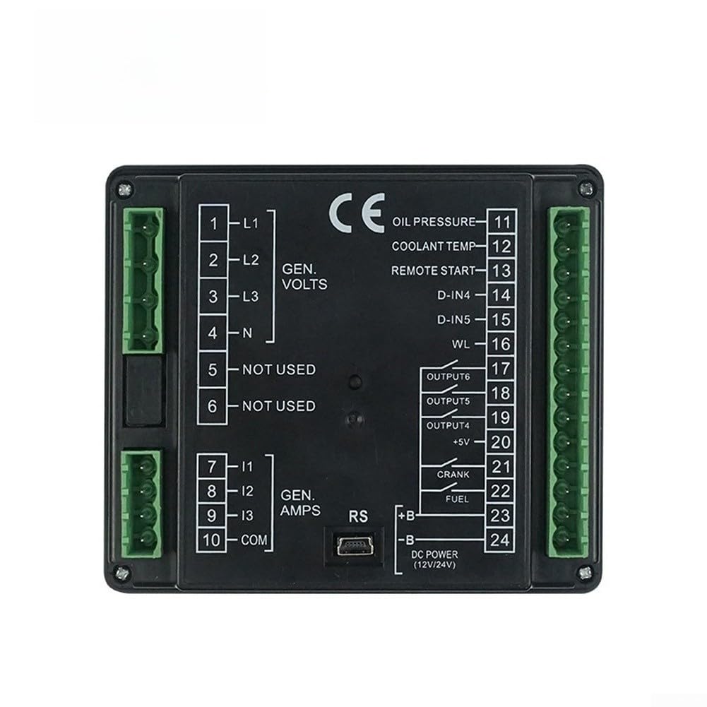 Módulo de control del generador DCP-10 Pantalla LCD Auto Start