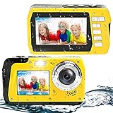 ☂【10 FT wasserdichte Digitalkamera】 Diese wasserdichte Kamera kann ohne wasserdichtes Gehäuse bis zu 1 Stunde lang bis zu 10 Fuß unter Wasser getaucht werden. Sie können es beim Tauchen, Schnorcheln, Schwimmen, Surfen, Stürzen durch die Wellen und anderen erstaunlichen Wassersportaktivitäten im Freien verwenden. Halten Sie mit dieser Kamera all die wunderbaren Momente fest, die Sie unter Wasser haben.