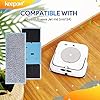 KEEPOW - 4 Panni Lavabili e Riutilizzabili per iRobot Braava Jet M6134 robot, Mop Accessori di Ricambio per Braava Jet M6 #1