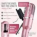 Split Ender Mini – Original Cordless Split End Hair Trimmer for Dry, Damaged, Brittle, Curly, Frizzy, or Straight Hair – Battery Operated Home Styling Tool for Split Ends (Battery-Powered, Light Pink)