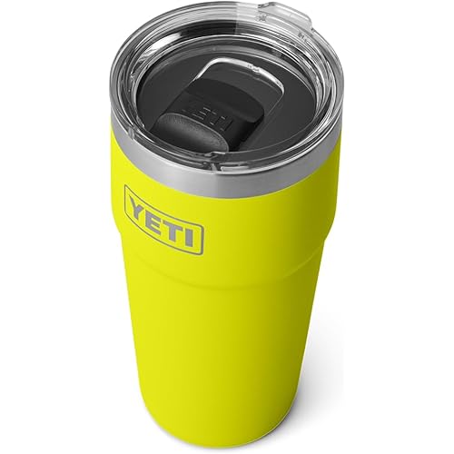 YETI Rambler 20 oz Stackable Tumbler, Stainless Steel, Vacuum Insulated with MagSlider Lid