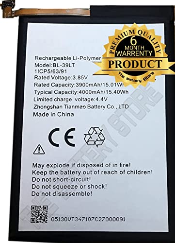 Image of Original BL-39LT Battery for Tecno Spark 4 KC8 Camon 12 / CC7S Battery with 6 Month Warranty*** (J0086)