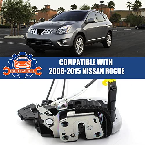 Image of Door Lock Actuator Latch Assembly Front Left Side Compatible with 08-15 Nissan Rogue Replace OEM:# 80501-JM00A, 80501-JM10A 72091 937-266, 937266