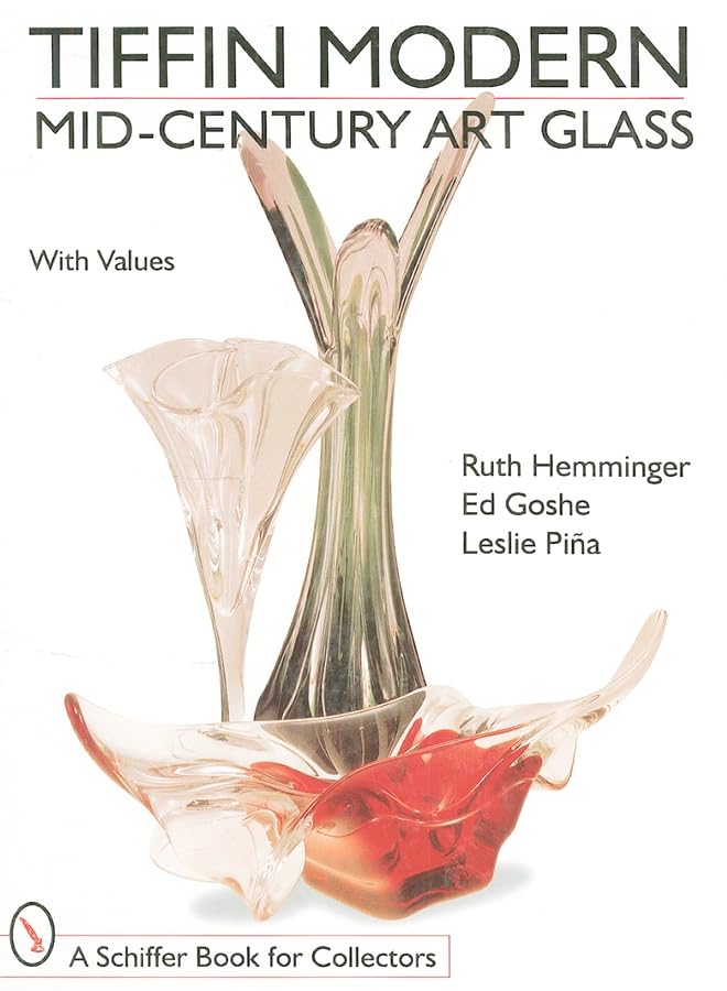 Tiffin Modern Mid-Century Art Glass cadeau idéal pour passionné d'architecture