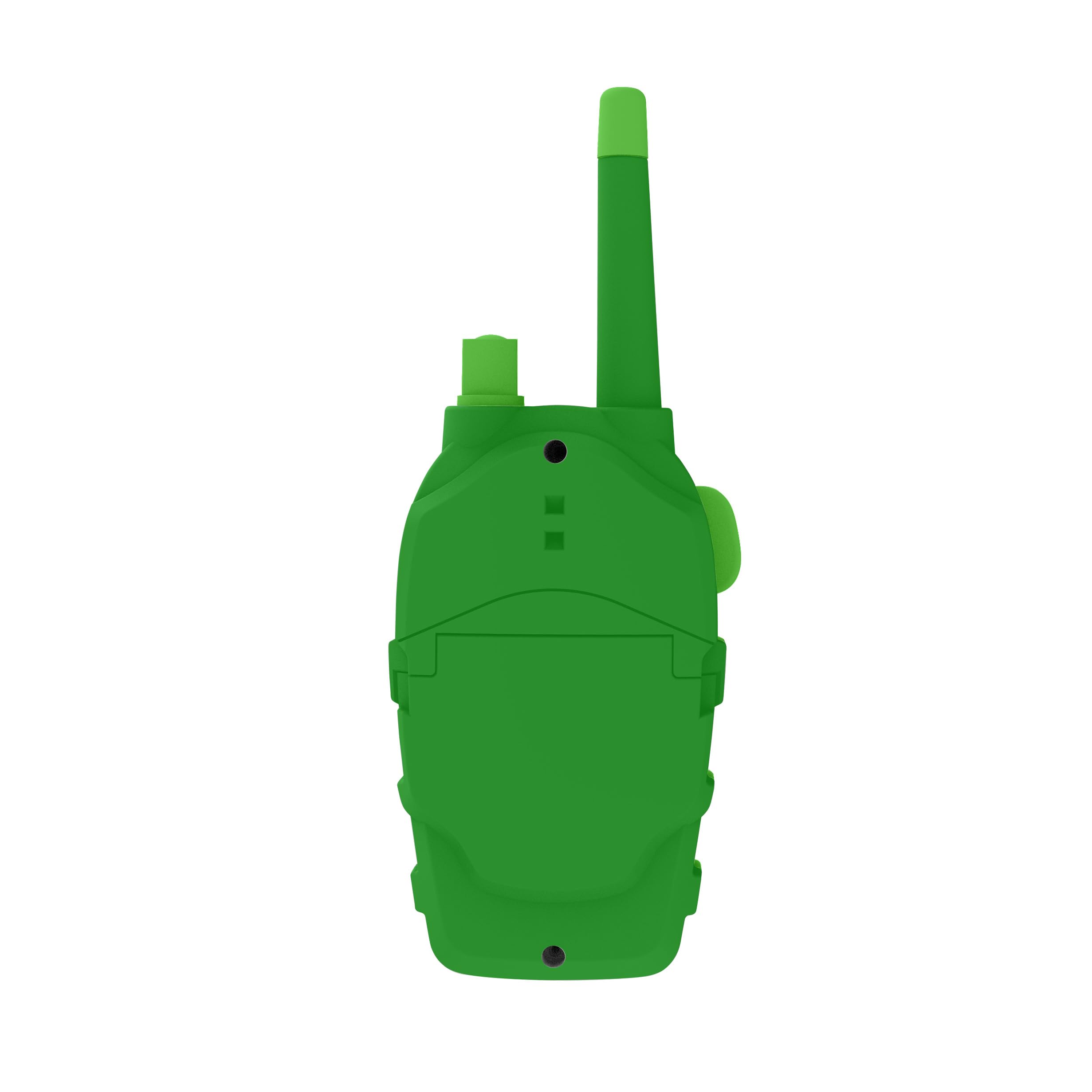 OTL Technologies Minecraft, set walkie talkie verde, portata 150 metri, funzione push-to-talk