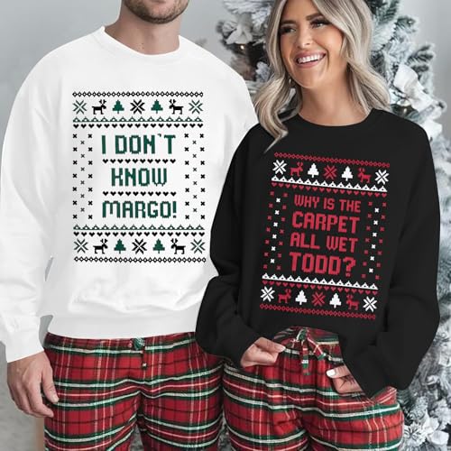 I Don't Know Margo White Sweatshirt, alternative view 2