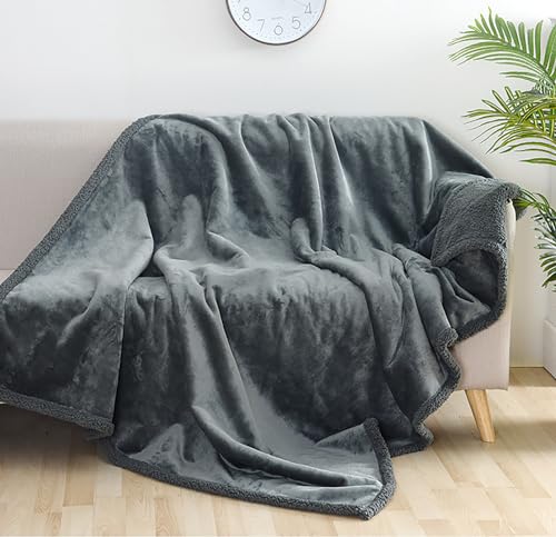 Couverture imperméable pour le lit double flanelle coton plaid étanche animaux M - 7