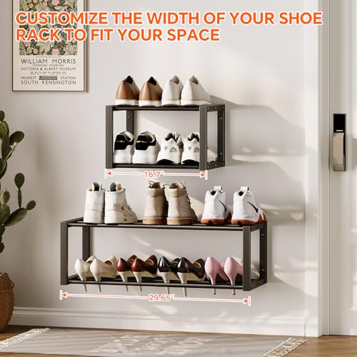 Support à chaussures à suspendre Homeiju pour libérer le sol de l'entrée