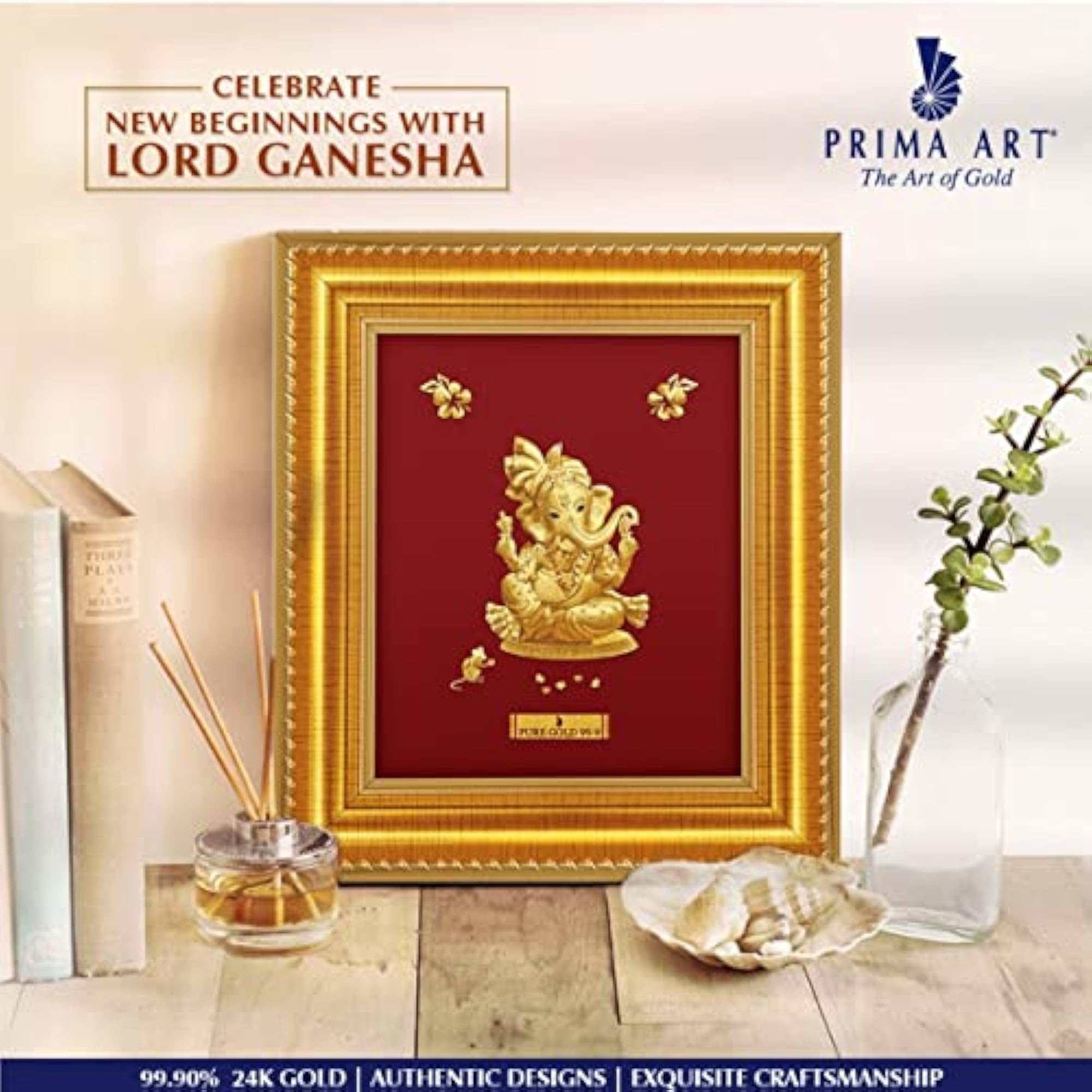A7 Lord Haridara 24Karat Pure Gold Sheet Artwork