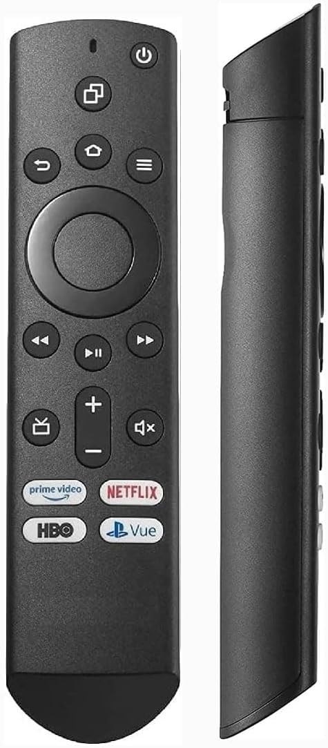 Télécommande TV pour Insignia ou Toshiba Fire TV Edition 49LF421U19 50LF621U19 55LF621U19 TF-43A810U21 NS-24DF310NA21 NS-39DF310NA21 NS-39DF510NA19 NS-43DF711 0NA19 Aucune fonction vocale :