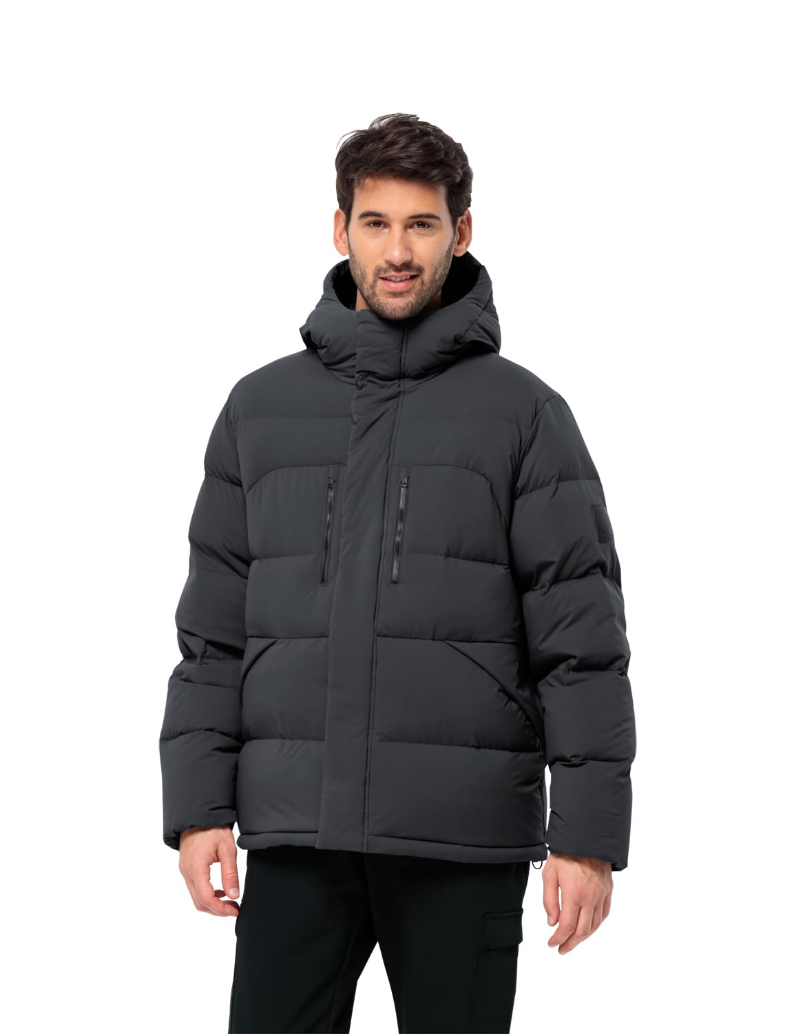 Jack Wolfskin Men's Roemertor JKT M Down Jacket, Phantom, S