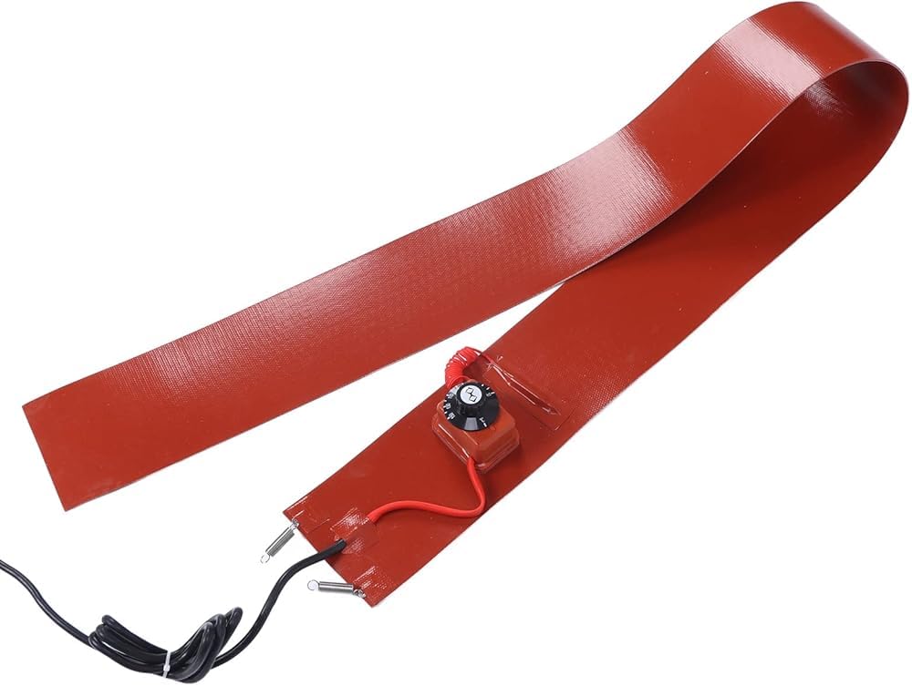 Metalowy Podgrzewacz Beczek, Podgrzewacze Beczek Olejowych 200 L, Pas Silikonowy, Podkładka Grzewcza, Podgrzewacz Beczek, Podkładki Grzewcze Do Beczek Z Termostatem Do Zaworów