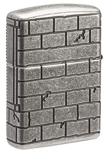Encendedor Zippo MultiCut Gargoyle Armor Plata Antigua miniatura 2
