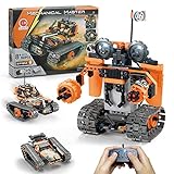 STEM Projects for Kids Ages 8-12, Compatible with Lego Robot Remote & APP Controlled Robots Learning Educational Toys Science Kits for Kids