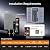 WINTEMP Tankless Water Heater Electric 13 KW 240Volts, Endless On-Demand Hot Water, Self Regulating - Wigital Temperature Display and Adjustable Temperature, Suitable for Bathroom Showers