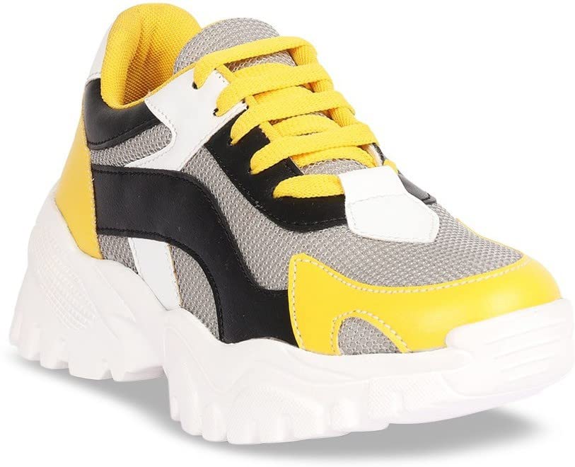 Image of SHUBI Women's Cute Sports Running Shoes,Walking, Gym Casual Sneaker Lace-Up Shoes for Girl's(796)