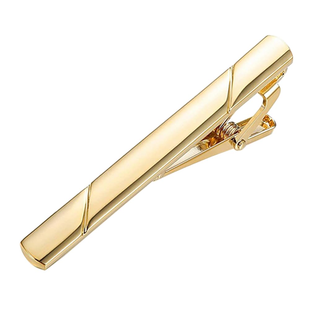 Mens Stainless Steel Tie Clips Minimalist Necktie Tie Bar Clasp Clip Clamp Pins Best Gift For Men Business Party Wedding Best Gift and Daily Life