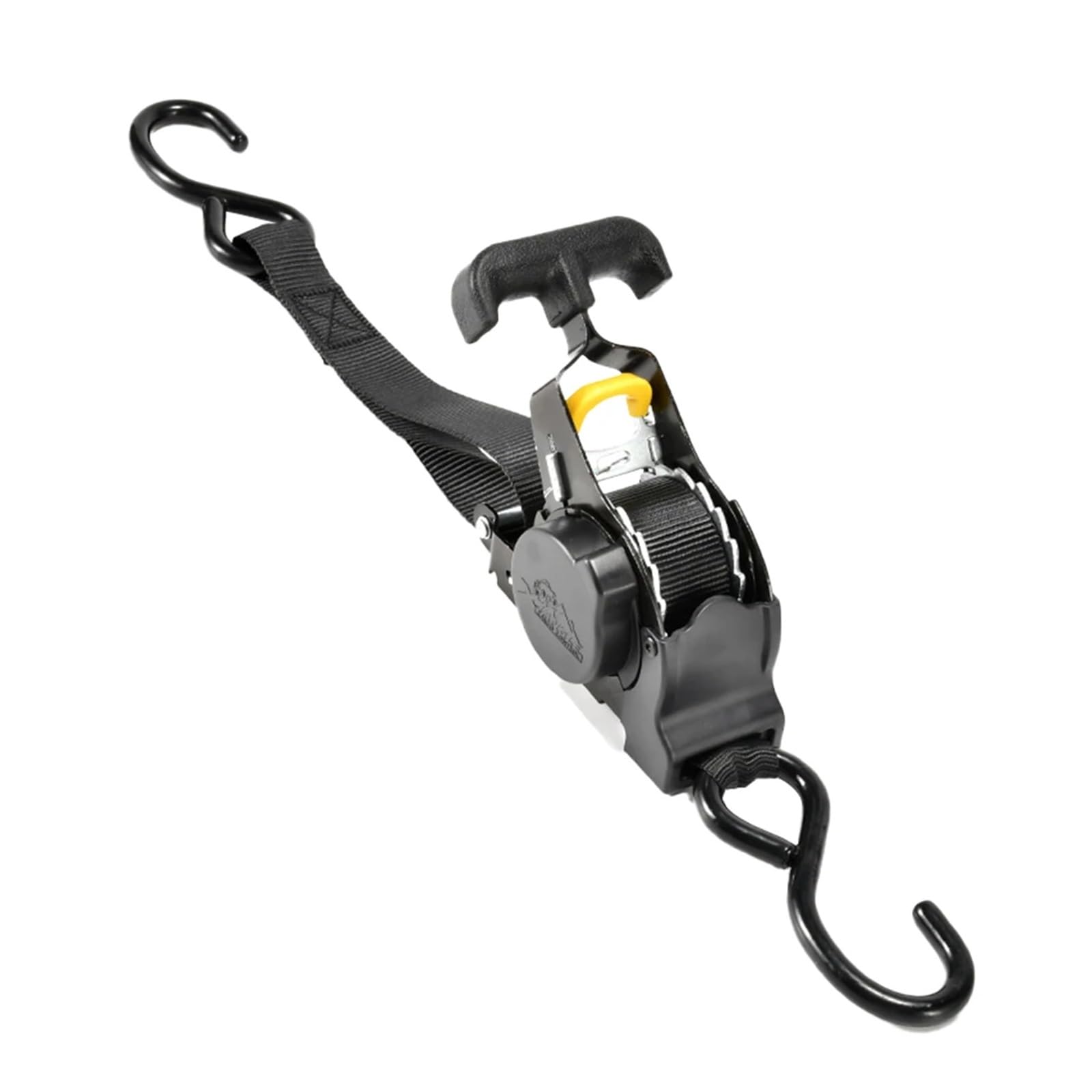 Tie Down Strap, Load Lugga Strap with S Hook Ratchet Tensioner Belt Tie Down Retractable Ratchet Straps for Trailers Vehicles Boat(6pcs Multicolors)