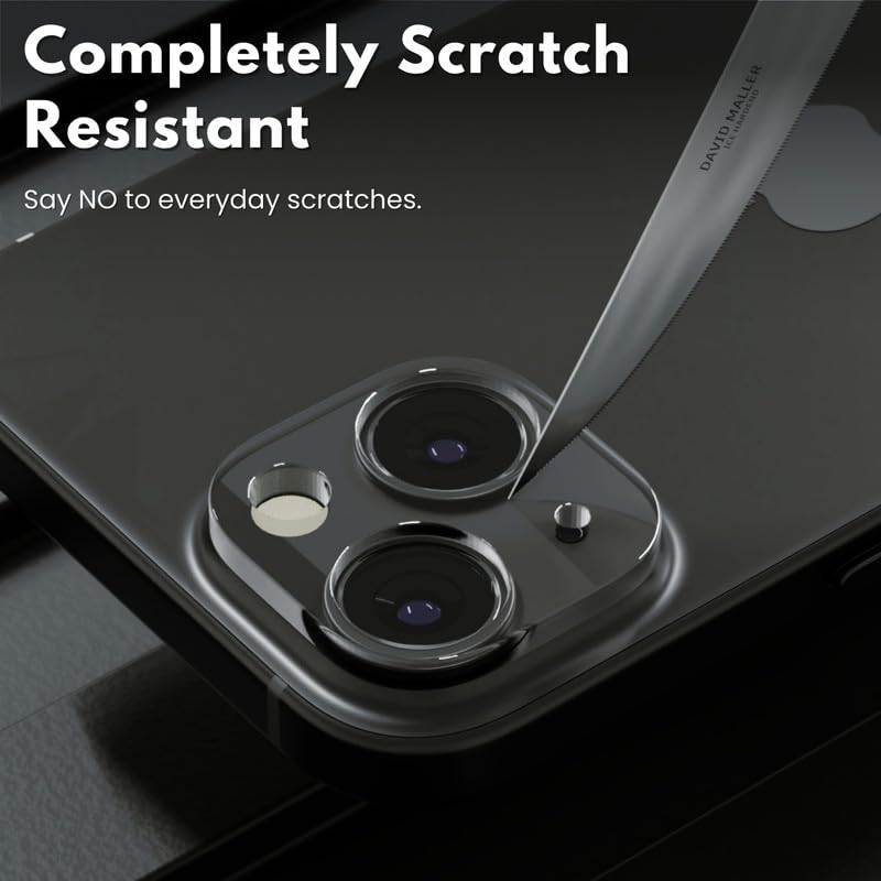 Image of CASEGEAR Clear iPhone 15 /15 Plus Camera Lens Protector | HD Clarity | Scratch Resistant | Complete Coverage | Easy Installation